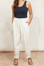 La Plage Model Cotton Pant - Opal